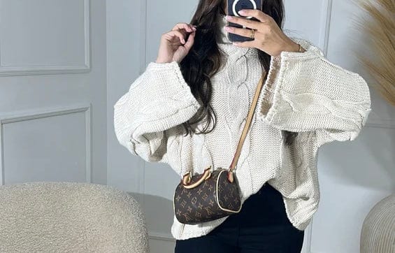 KNITTED PULL BEIGE