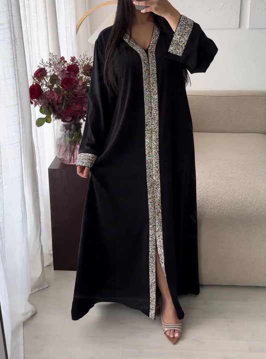 RAWDA CAFTAN ZWART