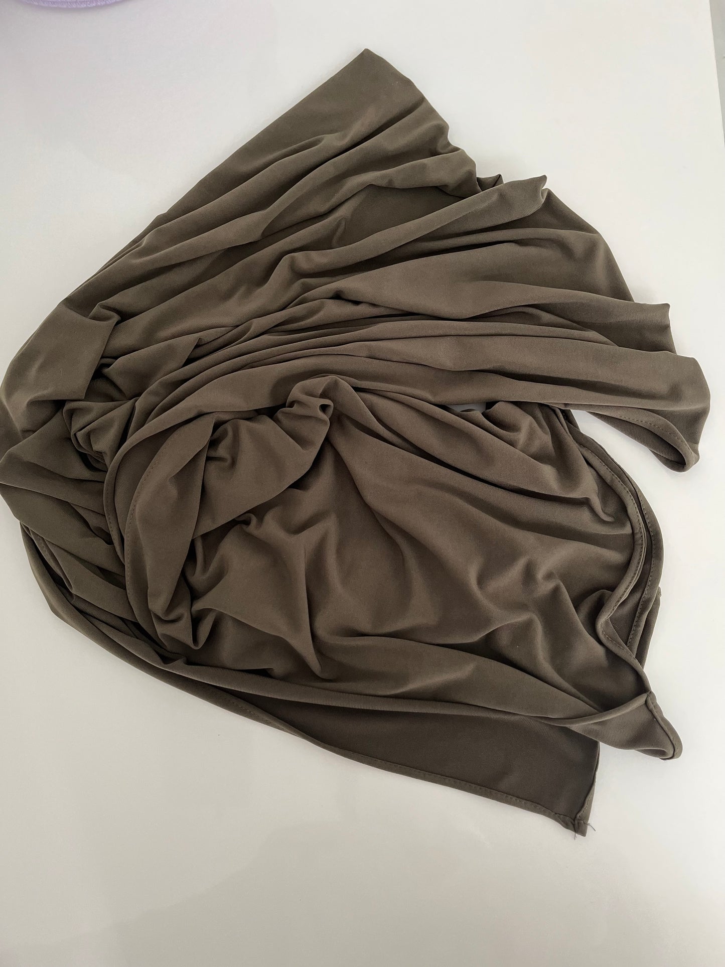 JERSEY SCARF KHAKI