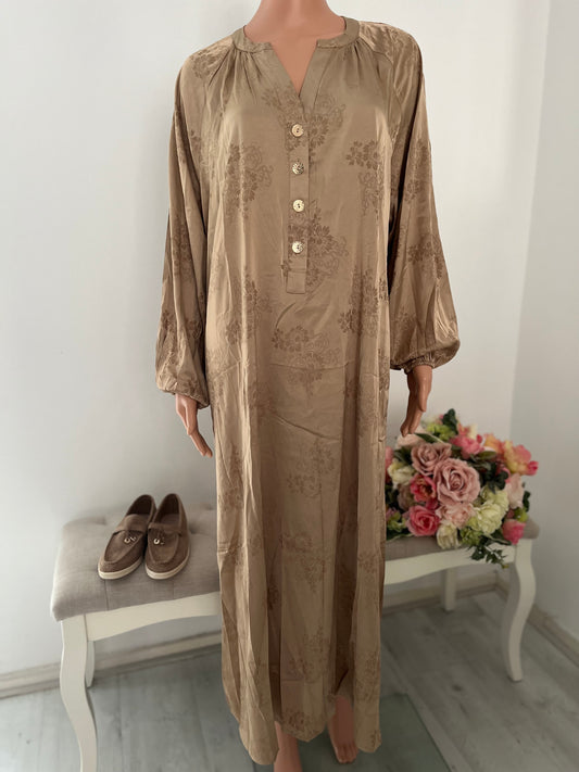 NIHAD MIDI DRESS CAMEL