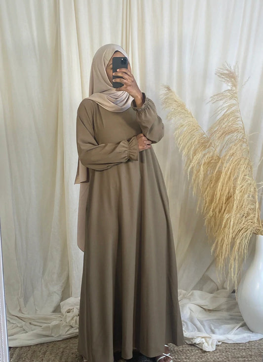 AMANA ABAYA CAMEL