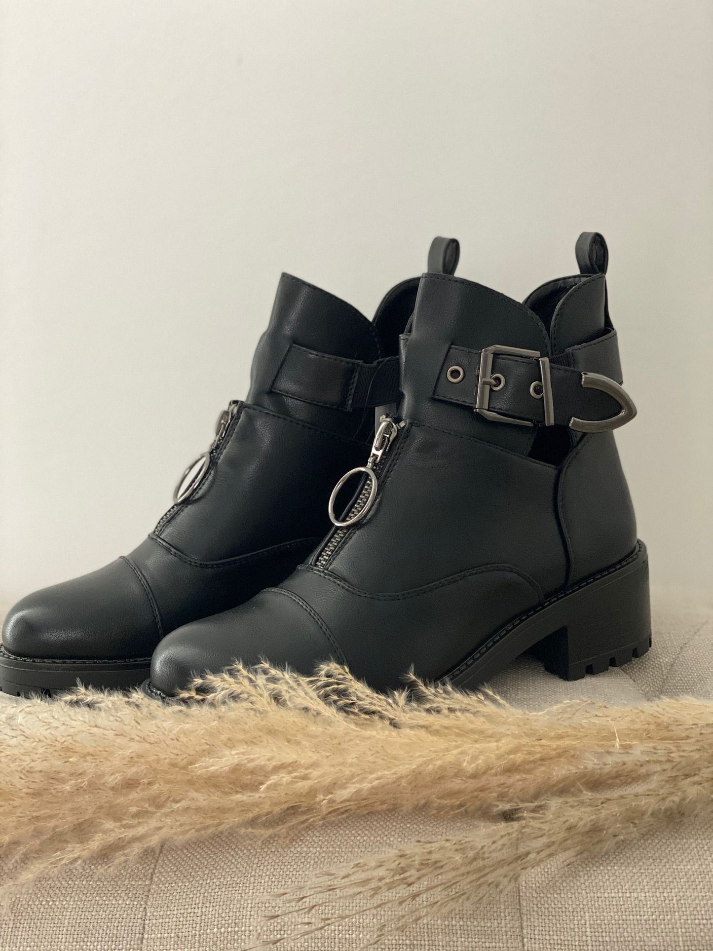 NISA BOOTS ZWART