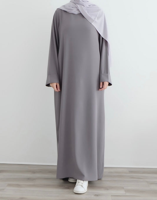 ISRA ABAYA GRIJS