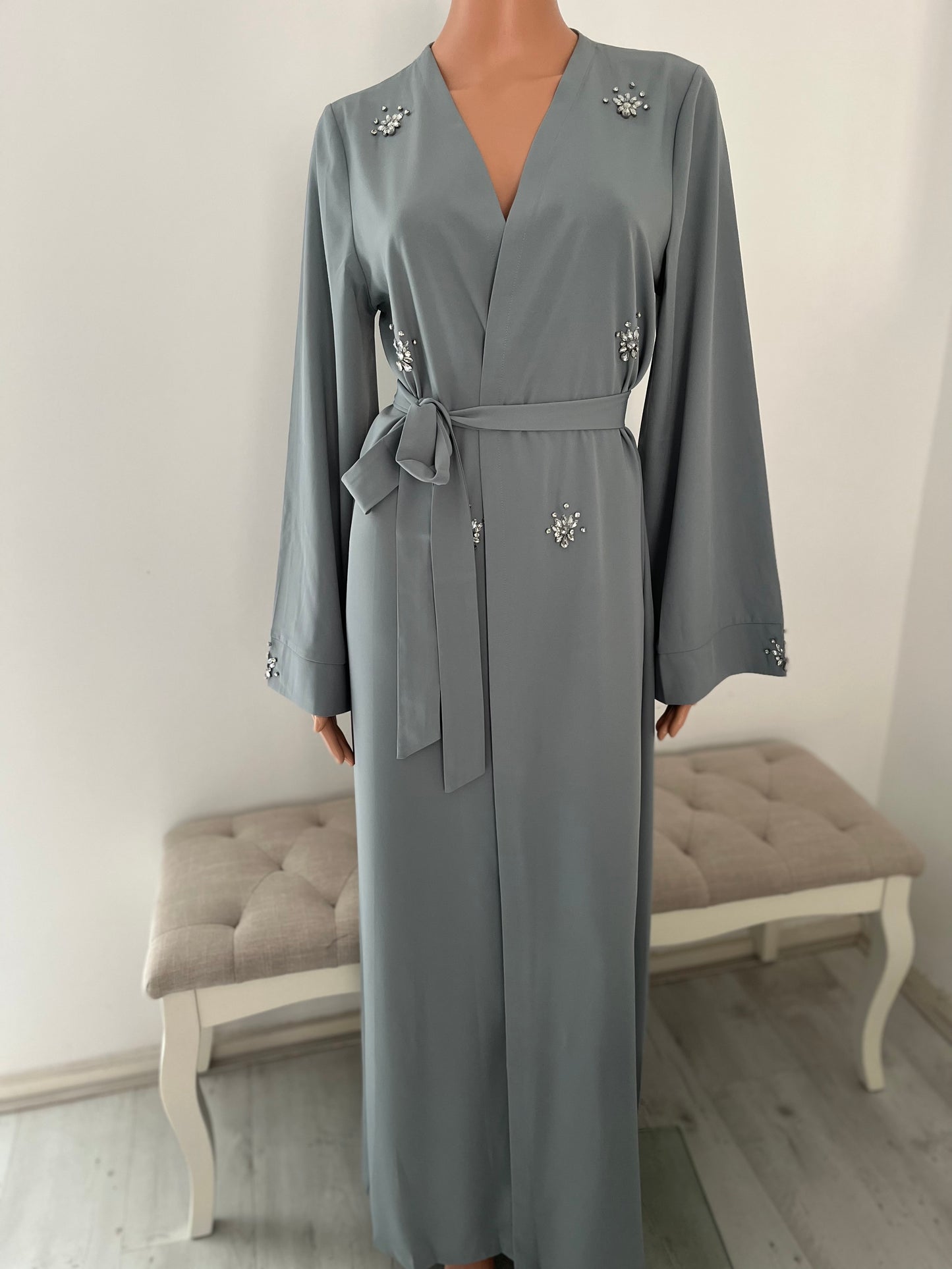 HIND KIMONO BLAUW/GRIJS