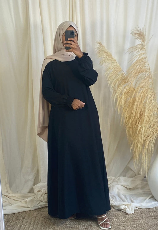 AMANA ABAYA ZWART