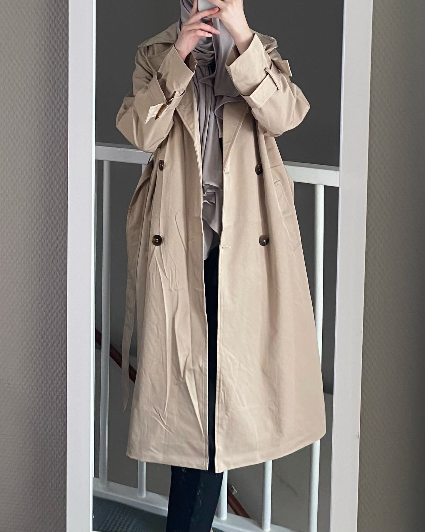 YARA LUXE TRENCHCOAT BEIGE