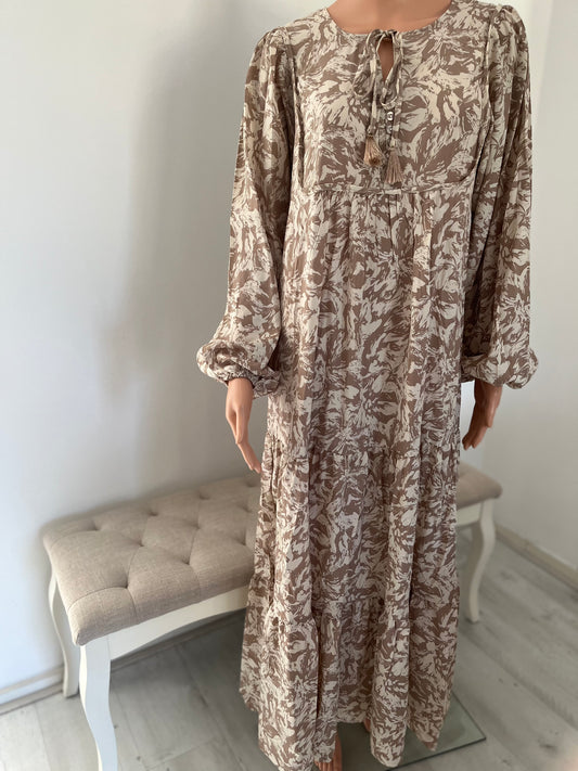 ESMA MAXI JURK BEIGE